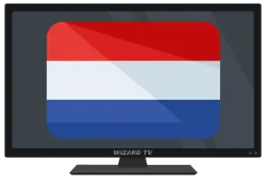 Netherlands flag identifying the regional IPTV guide